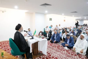 اقامة دعاءالکمیل الأخیرة فی مکة بحضور رئیس بعثة الحجاج الایرانیین 12