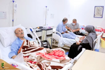 بازدید سرزده از بیمارستان مرکز پزشکی حج و زیارت در مکه مکرمه 7
