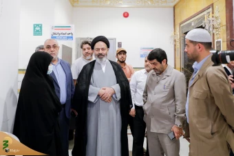 بازدید سرزده از بیمارستان مرکز پزشکی حج و زیارت در مکه مکرمه 11