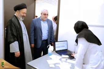 بازدید سرزده از بیمارستان مرکز پزشکی حج و زیارت در مکه مکرمه 3