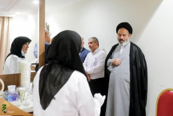 بازدید سرزده از بیمارستان مرکز پزشکی حج و زیارت در مکه مکرمه 16