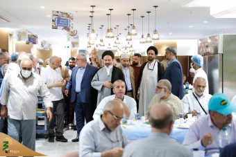دیدار صمیمی سرپرست حجاج ایرانی با زائران کشورمان در مکه مکرمه _ 4 3