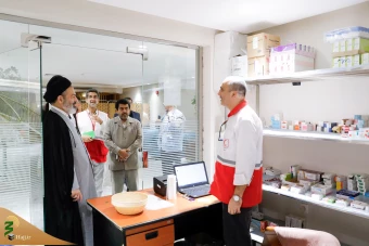 دیدار صمیمی سرپرست حجاج ایرانی با زائران کشورمان در مکه مکرمه _ 4 9