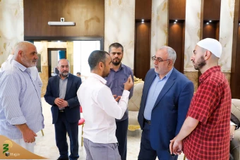 دیدار صمیمی سرپرست حجاج ایرانی با زائران کشورمان در مکه مکرمه _ 4 22