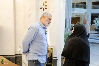دیدار صمیمی سرپرست حجاج ایرانی با زائران کشورمان در مکه مکرمه _ 4 13