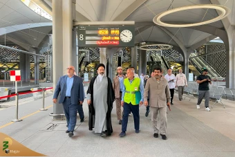بازدید از ایستگاه قطار سریع السیر حرمین در مکه مکرمه 13