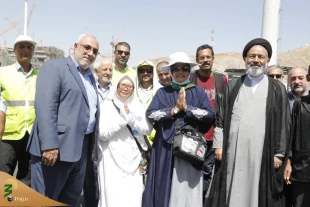 Head of Iranian Pilgrims Visits Intra-City Transport in Mecca 7