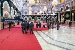 آماده سازی حرم سیدالشهدا علیه السلام در آستانه محرم ۱۴۴۶ هجری قمری 6