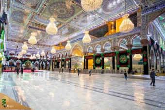 آماده سازی حرم سیدالشهدا علیه السلام در آستانه محرم ۱۴۴۶ هجری قمری 7