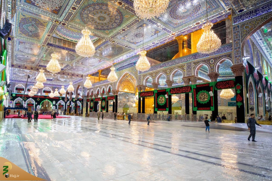 آماده سازی حرم سیدالشهدا علیه السلام در آستانه محرم ۱۴۴۶ هجری قمری 7