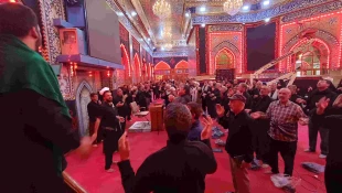طنین نوای «یابن الحسن» صبح جمعه در خیمه گاه حسینی