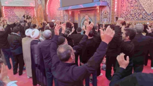 طنین نوای «یابن الحسن» صبح جمعه در خیمه گاه حسینی