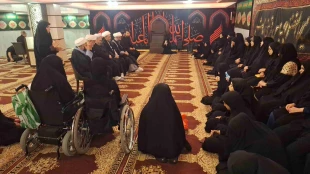 کاروان دانشجویان نخبه توان‌یاب در کربلا