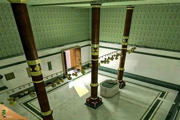 درب کعبه برای آیین معطرسازی گشوده شد 6