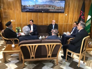 دیدار مدیرعامل بانک ملت با نماینده ولی فقیه در امور حج و زیارت