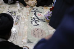 حضور مسئولان حوزه حج و زیارت بر سر مزار شهید امیرعبداللهیان 3