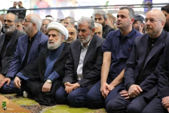 تشییع پیکر مجاهد بزرگ فلسطینی شهید اسماعیل هنیه در تهران 14