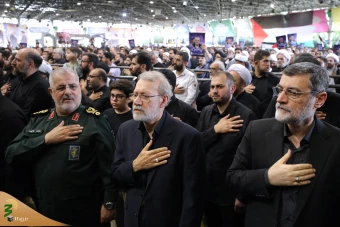 تشییع پیکر مجاهد بزرگ فلسطینی شهید اسماعیل هنیه در تهران 9