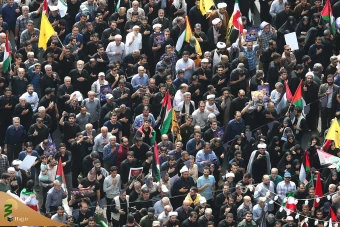 تشییع پیکر مجاهد بزرگ فلسطینی شهید اسماعیل هنیه در تهران 31