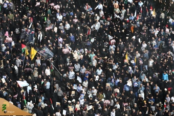 تشییع پیکر مجاهد بزرگ فلسطینی شهید اسماعیل هنیه در تهران 32