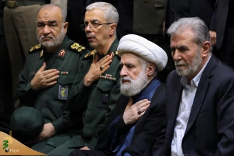 تشییع پیکر مجاهد بزرگ فلسطینی شهید اسماعیل هنیه در تهران 25