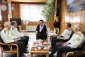 دیدار فرمانده پلیس فرودگاه‌های کشور با سرپرست حجاج ایرانی 2