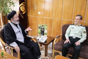 دیدار فرمانده پلیس فرودگاه‌های کشور با سرپرست حجاج ایرانی 7