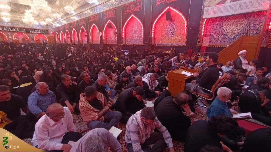 همزمان با اولین شب جمعه ماه صفر نوای روحبخش دعای کمیل در خیمه‌گاه حسینی طنین‌انداز شد 3