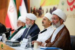 همایش «غزه نماد مظلومیت و اقتدار حسینی» در مشهد مقدس برگزار شد 5