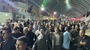 آغاز خدمت‌رسانی به زائران اربعین حسینی در مرز چذابه 4