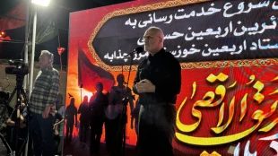 آغاز خدمت‌رسانی به زائران اربعین حسینی در مرز چذابه 5