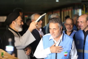 Escorted by the Hajj and Pilgrimage officials
The convoy of honorary servants of Tehran province left for Arbaeen
 2