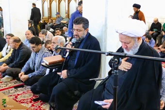 برگزاری مراسم دعای کمیل در حرم حضرت امیرالمومنین علی علیه السلام  11