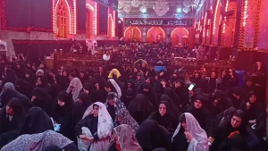 با شرکت پرشور زائران اربعین دعای پرفیض ندبه در خیمه‌گاه حسینی طنین‌انداز شد 
