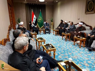 در دیدار سرپرست حجاج ایرانی و تولیت عتبه علوی بررسی شد،

طرح توسعه حرم علوی در نجف اشرف 6