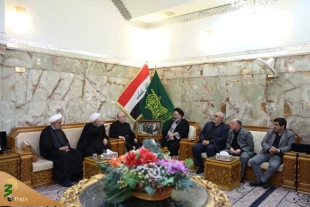 در دیدار سرپرست حجاج ایرانی و تولیت عتبه علوی بررسی شد،

طرح توسعه حرم علوی در نجف اشرف 4