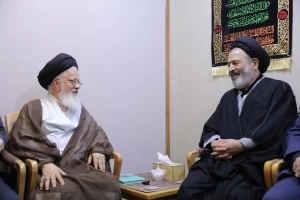 دیدار نماینده ولی فقیه در امور حج و زیارت و نماینده رهبر معظم انقلاب اسلامی در عراق