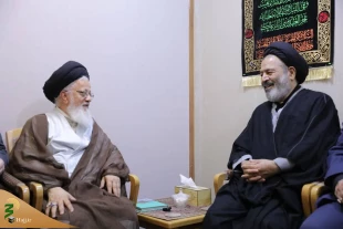 دیدار نماینده ولی فقیه در امور حج و زیارت و نماینده رهبر معظم انقلاب اسلامی در عراق 3