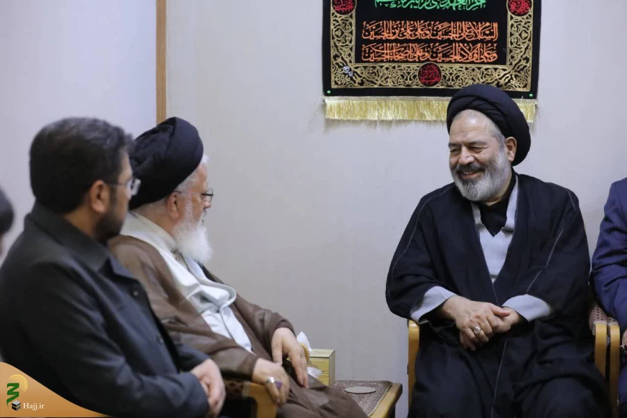 دیدار نماینده ولی فقیه در امور حج و زیارت و نماینده رهبر معظم انقلاب اسلامی در عراق 5