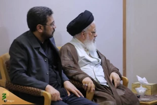 دیدار نماینده ولی فقیه در امور حج و زیارت و نماینده رهبر معظم انقلاب اسلامی در عراق 7