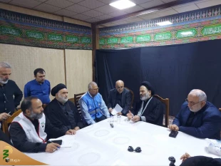 Hajj Officials Visit Iran's Interim Consulate in Najaf during Arbaeen 3