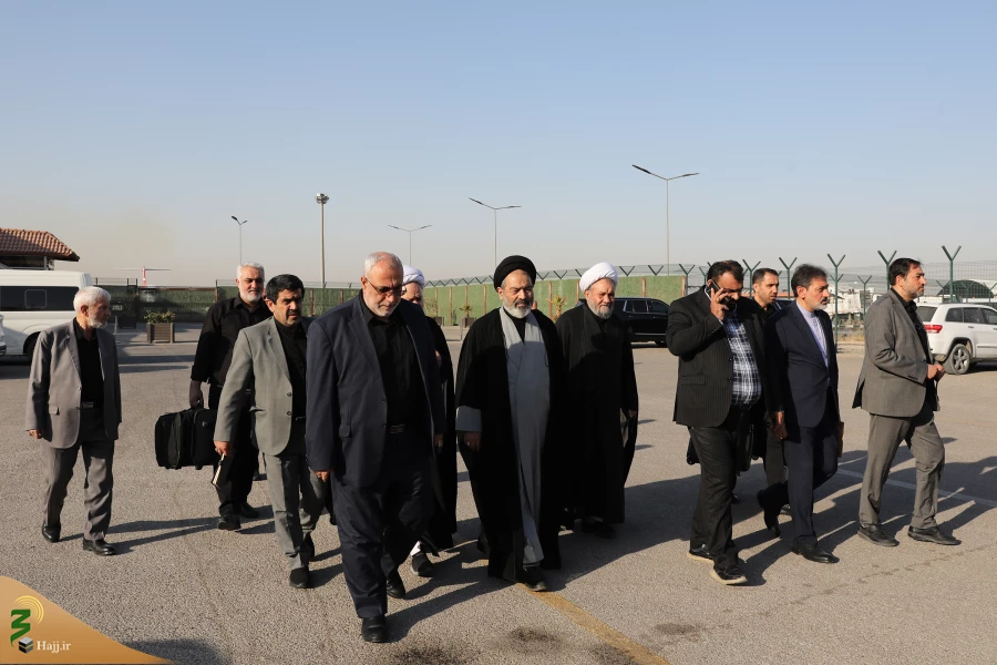 عزیمت سرپرست حجاج ایرانی و رئیس سازمان حج وزیارت به  عتبات عالیات 14