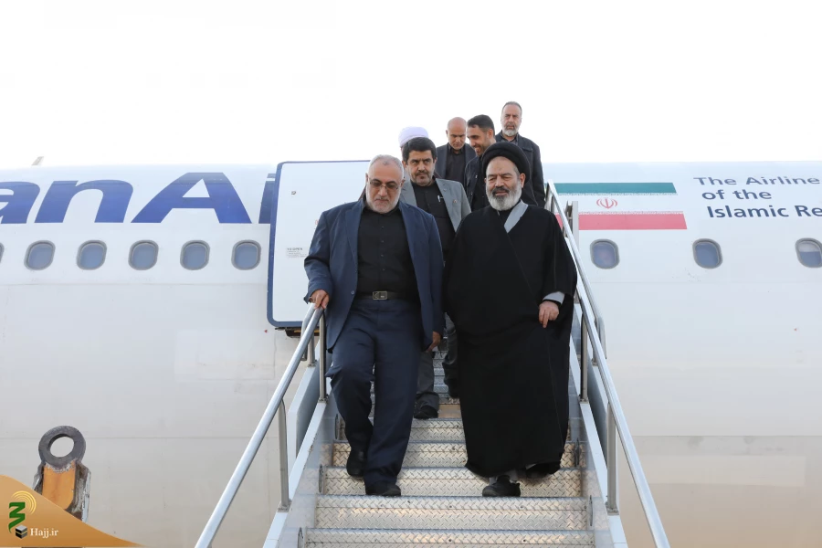 عزیمت سرپرست حجاج ایرانی و رئیس سازمان حج وزیارت به  عتبات عالیات 2