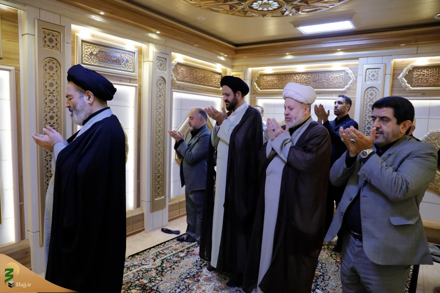 عزیمت سرپرست حجاج ایرانی و رئیس سازمان حج وزیارت به  عتبات عالیات 3