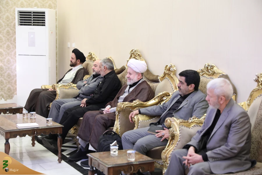 عزیمت سرپرست حجاج ایرانی و رئیس سازمان حج وزیارت به  عتبات عالیات 12