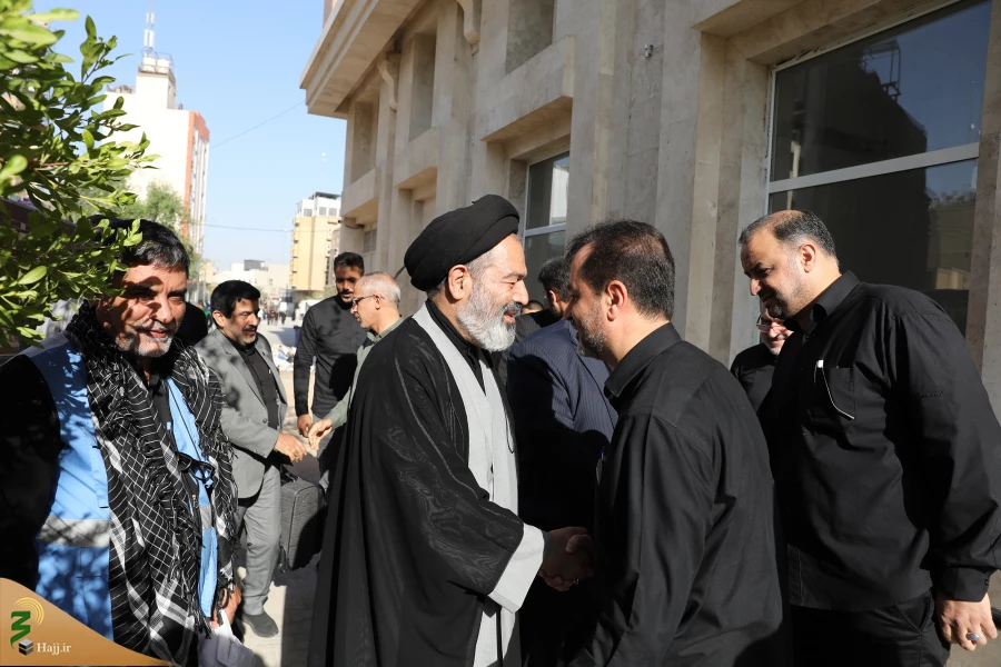 عزیمت سرپرست حجاج ایرانی و رئیس سازمان حج وزیارت به  عتبات عالیات 17