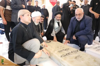 مراسم بزرگداشت ابو مهدی مهندس شهید مقاومت و یارانش در نجف  3