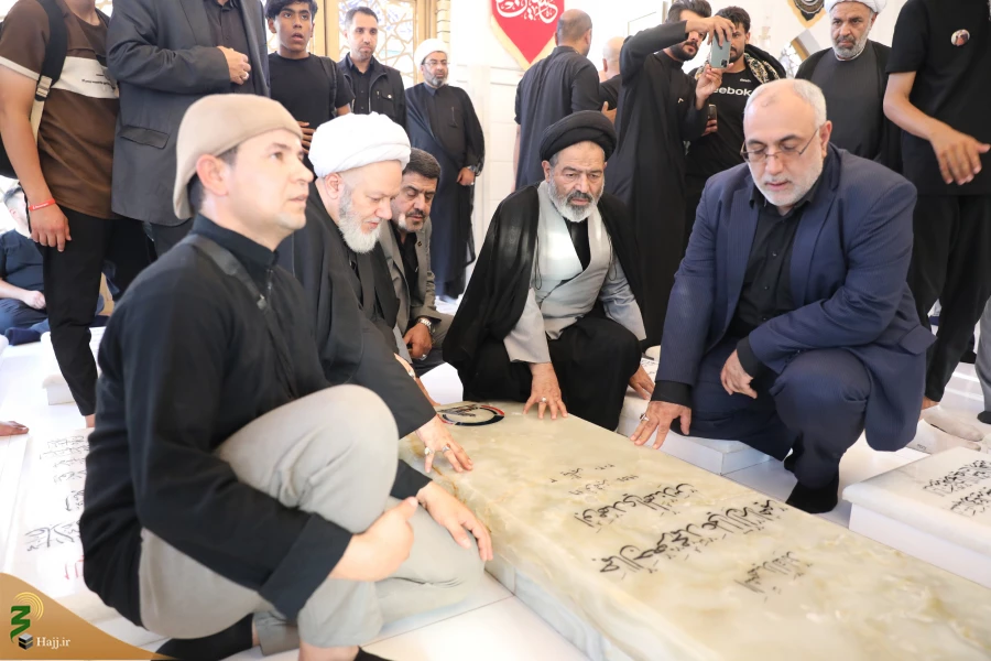 مراسم بزرگداشت ابو مهدی مهندس شهید مقاومت و یارانش در نجف  3