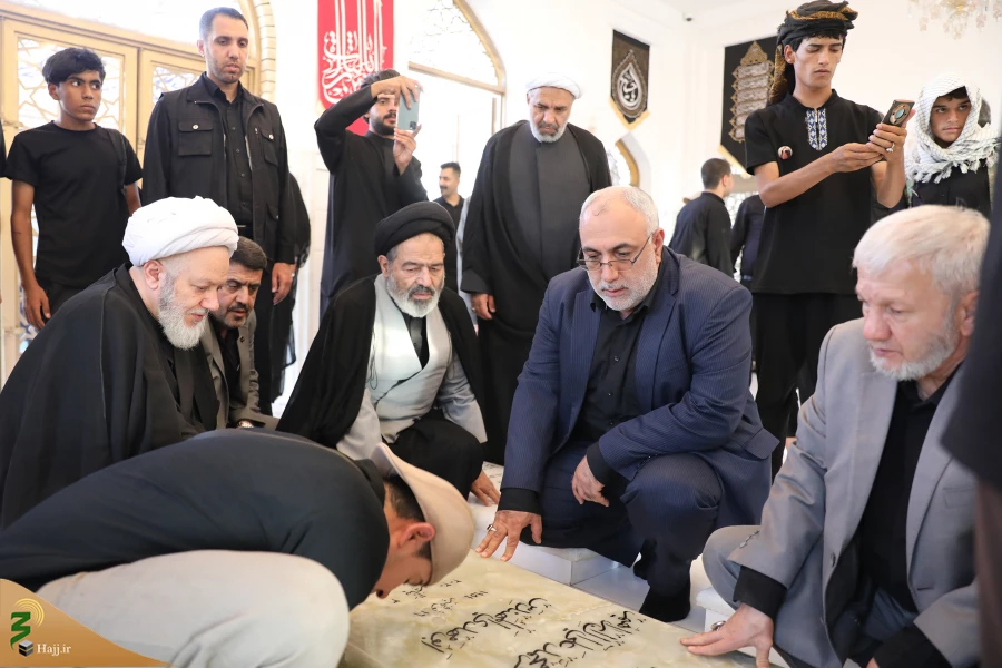 مراسم بزرگداشت ابو مهدی مهندس شهید مقاومت و یارانش در نجف  4