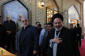 مراسم بزرگداشت ابو مهدی مهندس شهید مقاومت و یارانش در نجف  10